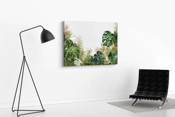 Multicolour_Flower_Paintings_For_Wall_Decoration_With_Frame_Canvas_Painting_For_Living_Room_Bedroom_Home_Office_&_Hotels_(22_Inch_X_16_Inch_Ch-Flw-Ldp63)