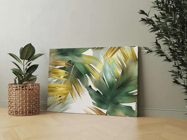 Multicolour_Flower_Paintings_For_Wall_Decoration_With_Frame_Canvas_Painting_For_Living_Room_Bedroom_Home_Office_&_Hotels_(22_Inch_X_16_Inch_Ch-Flw-Ldp67)