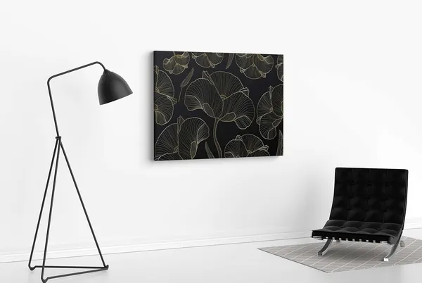 Multicolour_Flower_Paintings_For_Wall_Decoration_With_Frame_Canvas_Painting_For_Living_Room_Bedroom_Home_Office_&_Hotels_(22_Inch_X_16_Inch_Ch-Flw-Ldp69)