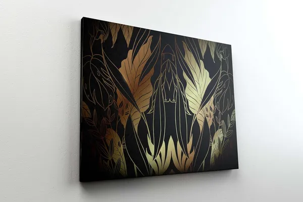 Multicolour_Flower_Paintings_For_Wall_Decoration_With_Frame_Canvas_Painting_For_Living_Room_Bedroom_Home_Office_&_Hotels_(22_Inch_X_16_Inch_Ch-Flw-Ldp71)