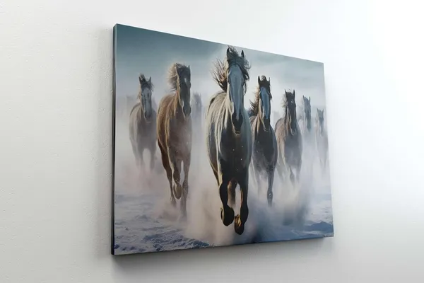 Multicolour_Seven_Horse_Painting_For_Wall_Decoration_With_Frame_Canvas_Painting_For_Living_Room_Bedroom_Home_Office_&_Hotels_(22_Inch_X_16_Inch_Ch-Hs-Ldp3)