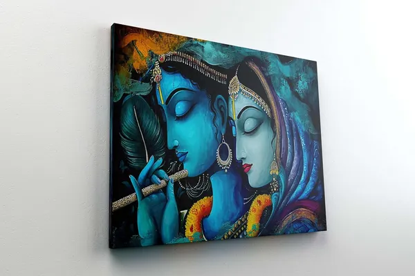 Multicolour_Radha_Krishna_Paintings_For_Wall_Decoration_With_Frame_Canvas_Painting_For_Living_Room_Bedroom_Home_Office_&_Hotels_(22_Inch_X_16_Inch_Ch-Rk-Ldp11)