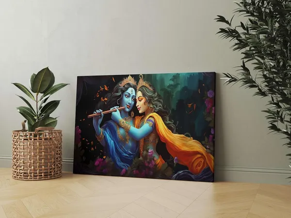 Multicolour_Radha_Krishna_Paintings_For_Wall_Decoration_With_Frame_Canvas_Painting_For_Living_Room_Bedroom_Home_Office_&_Hotels_(22_Inch_X_16_Inch_Ch-Rk-Ldp12)