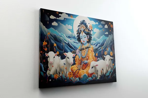 Multicolour_Radha_Krishna_Paintings_For_Wall_Decoration_With_Frame_Canvas_Painting_For_Living_Room_Bedroom_Home_Office_&_Hotels_(22_Inch_X_16_Inch_Ch-Rk-Ldp13)