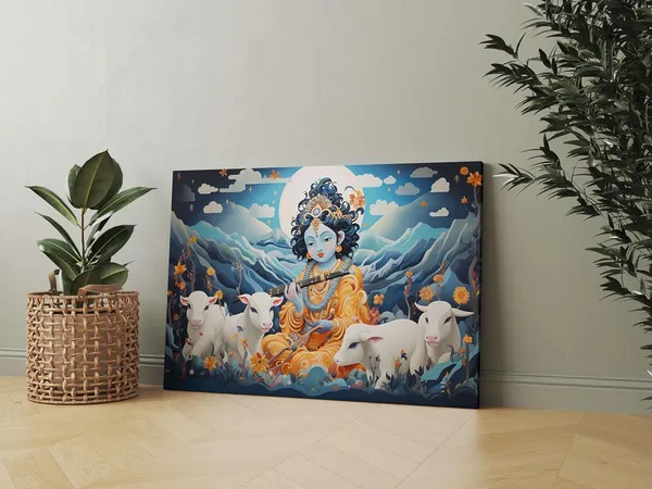 Multicolour_Radha_Krishna_Paintings_For_Wall_Decoration_With_Frame_Canvas_Painting_For_Living_Room_Bedroom_Home_Office_&_Hotels_(22_Inch_X_16_Inch_Ch-Rk-Ldp13)