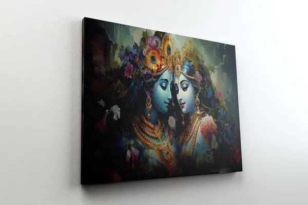 Multicolour_Radha_Krishna_Paintings_For_Wall_Decoration_With_Frame_Canvas_Painting_For_Living_Room_Bedroom_Home_Office_&_Hotels_(22_Inch_X_16_Inch_Ch-Rk-Ldp14)