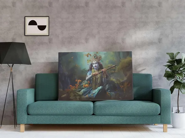 Multicolour_Radha_Krishna_Paintings_For_Wall_Decoration_With_Frame_Canvas_Painting_For_Living_Room_Bedroom_Home_Office_&_Hotels_(22_Inch_X_16_Inch_Ch-Rk-Ldp16)