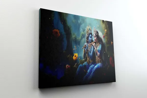 Multicolour_Radha_Krishna_Paintings_For_Wall_Decoration_With_Frame_Canvas_Painting_For_Living_Room_Bedroom_Home_Office_&_Hotels_(22_Inch_X_16_Inch_Ch-Rk-Ldp17)