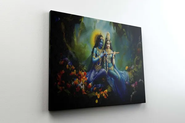 Multicolour_Radha_Krishna_Paintings_For_Wall_Decoration_With_Frame_Canvas_Painting_For_Living_Room_Bedroom_Home_Office_&_Hotels_(22_Inch_X_16_Inch_Ch-Rk-Ldp18)