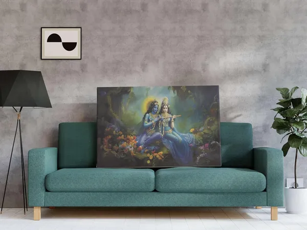 Multicolour_Radha_Krishna_Paintings_For_Wall_Decoration_With_Frame_Canvas_Painting_For_Living_Room_Bedroom_Home_Office_&_Hotels_(22_Inch_X_16_Inch_Ch-Rk-Ldp18)