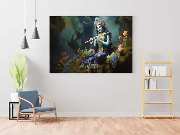 Multicolour_Radha_Krishna_Paintings_For_Wall_Decoration_With_Frame_Canvas_Painting_For_Living_Room_Bedroom_Home_Office_&_Hotels_(22_Inch_X_16_Inch_Ch-Rk-Ldp19)