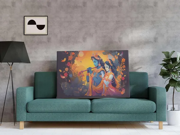 Multicolour_Radha_Krishna_Paintings_For_Wall_Decoration_With_Frame_Canvas_Painting_For_Living_Room_Bedroom_Home_Office_&_Hotels_(22_Inch_X_16_Inch_Ch-Rk-Ldp8)