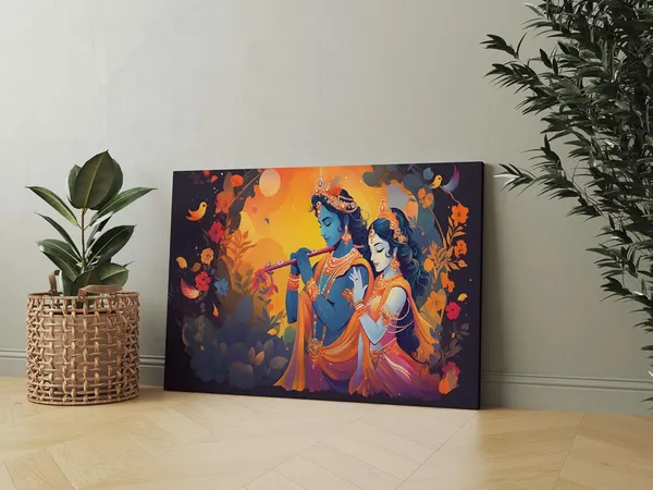 Multicolour_Radha_Krishna_Paintings_For_Wall_Decoration_With_Frame_Canvas_Painting_For_Living_Room_Bedroom_Home_Office_&_Hotels_(22_Inch_X_16_Inch_Ch-Rk-Ldp8)