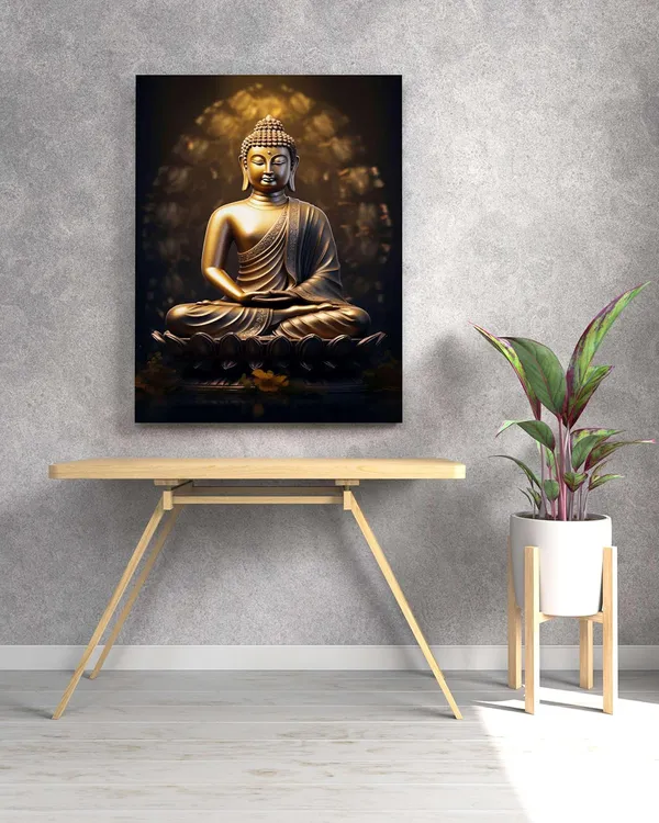 Multicolour_Buddha_Wall_Painting_For_Wall_Decoration_Canvas_Wall_Painting_For_Home_Decor,_Living_Room,_Bedroom,_Office_Hotel_(22X34_Inch_Ch-Bd1)