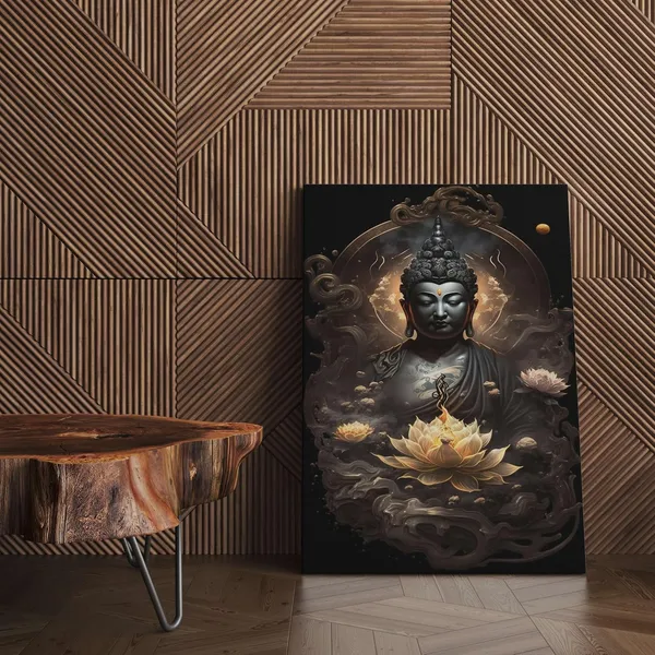Multicolour_Buddha_Wall_Painting_For_Wall_Decoration_Canvas_Wall_Painting_For_Home_Decor,_Living_Room,_Bedroom,_Office_Hotel_(22X34_Inch_Ch-Bd4)