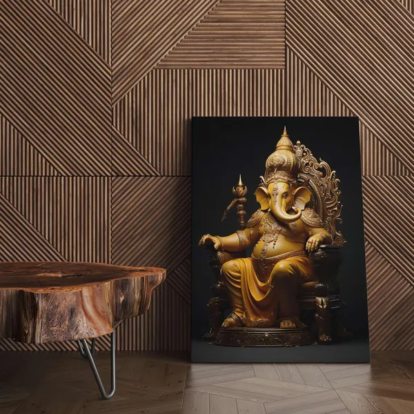 Multicolour_Ganesha_Wall_Painting_For_Wall_Decoration_Canvas_Wall_Painting_For_Home_Decor,_Living_Room,_Bedroom,_Office_Hotel_(22X34_Inch_Ch-Gn11)