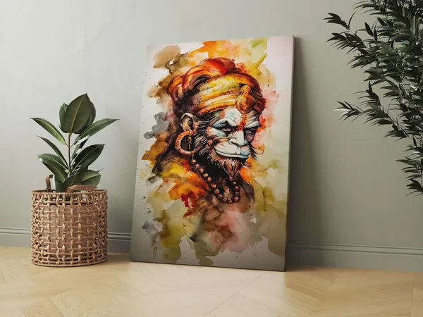 Multicolour_Hanuman_Wall_Painting_For_Wall_Decoration_Canvas_Wall_Painting_For_Home_Decor,_Living_Room,_Bedroom,_Office_Hotel_(22X34_Inch_Ch-Hm1)