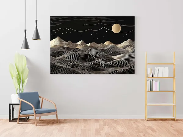 Multicolour_Morden_Art_Painting_For_Wall_Decoration_With_Frame_Canvas_Painting_For_Living_Room_Bedroom_Home_Office_&_Hotels_(34_Inch_X_22_Inch_Ch-Ma-Ldp22)