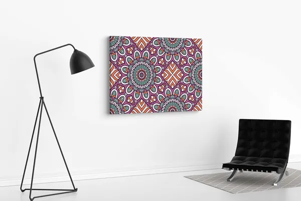 Multicolour_Mandala_Art_Painting_For_Wall_Decoration_With_Frame_Canvas_Painting_For_Living_Room_Bedroom_Home_Office_&_Hotels_(34_Inch_X_22_Inch_Ch-Mp-Ldp10)