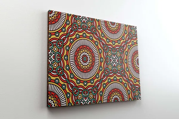 Multicolour_Mandala_Art_Painting_For_Wall_Decoration_With_Frame_Canvas_Painting_For_Living_Room_Bedroom_Home_Office_&_Hotels_(34_Inch_X_22_Inch_Ch-Mp-Ldp17)