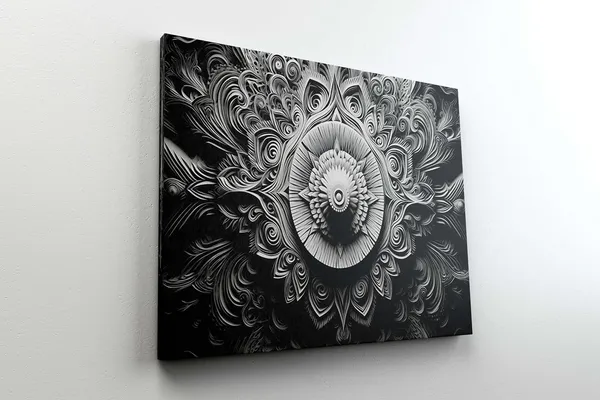Multicolour_Mandala_Art_Painting_For_Wall_Decoration_With_Frame_Canvas_Painting_For_Living_Room_Bedroom_Home_Office_&_Hotels_(34_Inch_X_22_Inch_Ch-Mp-Ldp18)