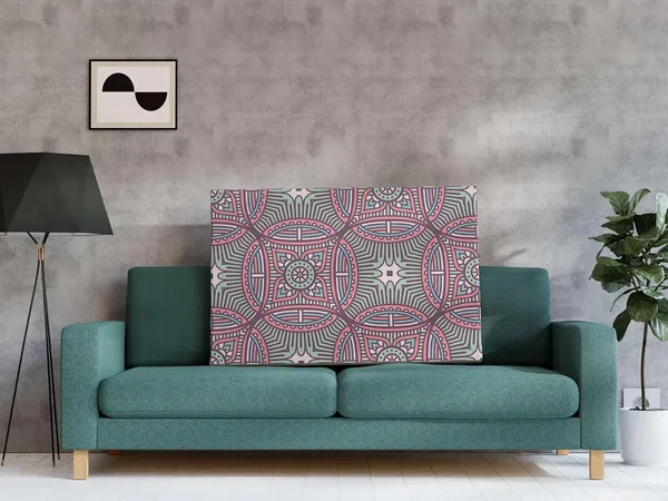 Multicolour_Mandala_Art_Painting_For_Wall_Decoration_With_Frame_Canvas_Painting_For_Living_Room_Bedroom_Home_Office_&_Hotels_(34_Inch_X_22_Inch_Ch-Mp-Ldp20)