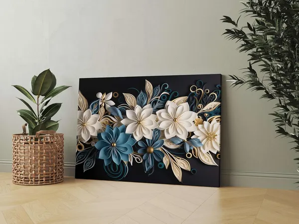 Multicolour_Mandala_Art_Painting_For_Wall_Decoration_With_Frame_Canvas_Painting_For_Living_Room_Bedroom_Home_Office_&_Hotels_(34_Inch_X_22_Inch_Ch-Mp-Ldp5)