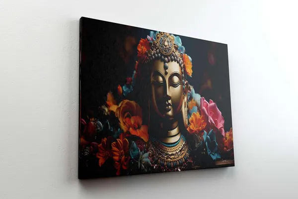 Multicolour_Buddha_Paintings_For_Wall_Decoration_With_Frame_Canvas_Painting_For_Living_Room_Bedroom_Home_Office_&_Hotels_(34_Inch_X_22_Inch_Ch-Bd-Ldp15)