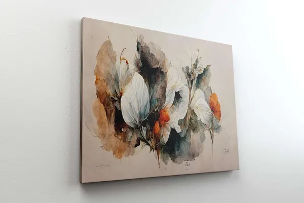 Multicolour_Flower_Paintings_For_Wall_Decoration_With_Frame_Canvas_Painting_For_Living_Room_Bedroom_Home_Office_&_Hotels_(34_Inch_X_22_Inch_Ch-Flw-Ldp12)