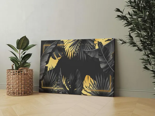 Multicolour_Flower_Paintings_For_Wall_Decoration_With_Frame_Canvas_Painting_For_Living_Room_Bedroom_Home_Office_&_Hotels_(34_Inch_X_22_Inch_Ch-Flw-Ldp16)