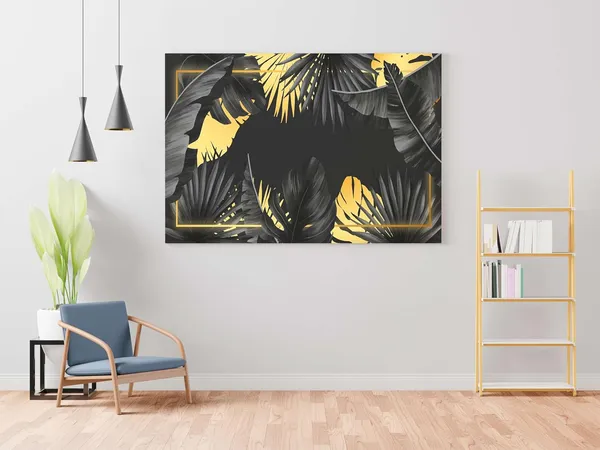 Multicolour_Flower_Paintings_For_Wall_Decoration_With_Frame_Canvas_Painting_For_Living_Room_Bedroom_Home_Office_&_Hotels_(34_Inch_X_22_Inch_Ch-Flw-Ldp16)