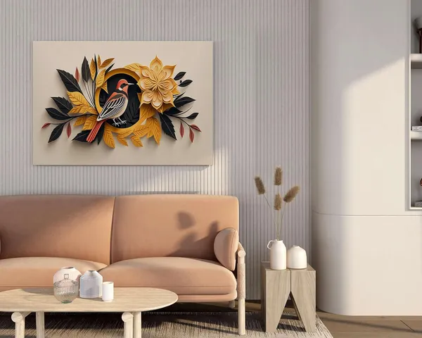 Multicolour_Flower_Paintings_For_Wall_Decoration_With_Frame_Canvas_Painting_For_Living_Room_Bedroom_Home_Office_&_Hotels_(34_Inch_X_22_Inch_Ch-Flw-Ldp17)