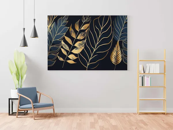 Multicolour_Flower_Paintings_For_Wall_Decoration_With_Frame_Canvas_Painting_For_Living_Room_Bedroom_Home_Office_&_Hotels_(34_Inch_X_22_Inch_Ch-Flw-Ldp23)