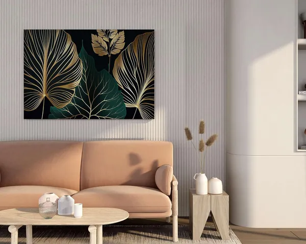 Multicolour_Flower_Paintings_For_Wall_Decoration_With_Frame_Canvas_Painting_For_Living_Room_Bedroom_Home_Office_&_Hotels_(34_Inch_X_22_Inch_Ch-Flw-Ldp24)