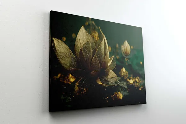 Multicolour_Flower_Paintings_For_Wall_Decoration_With_Frame_Canvas_Painting_For_Living_Room_Bedroom_Home_Office_&_Hotels_(34_Inch_X_22_Inch_Ch-Flw-Ldp34)