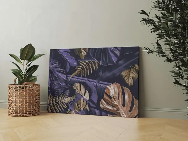 Multicolour_Flower_Paintings_For_Wall_Decoration_With_Frame_Canvas_Painting_For_Living_Room_Bedroom_Home_Office_&_Hotels_(34_Inch_X_22_Inch_Ch-Flw-Ldp41)