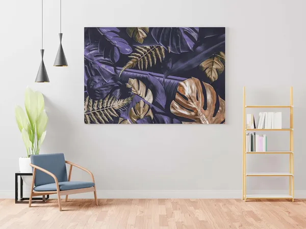 Multicolour_Flower_Paintings_For_Wall_Decoration_With_Frame_Canvas_Painting_For_Living_Room_Bedroom_Home_Office_&_Hotels_(34_Inch_X_22_Inch_Ch-Flw-Ldp41)