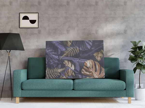 Multicolour_Flower_Paintings_For_Wall_Decoration_With_Frame_Canvas_Painting_For_Living_Room_Bedroom_Home_Office_&_Hotels_(34_Inch_X_22_Inch_Ch-Flw-Ldp41)