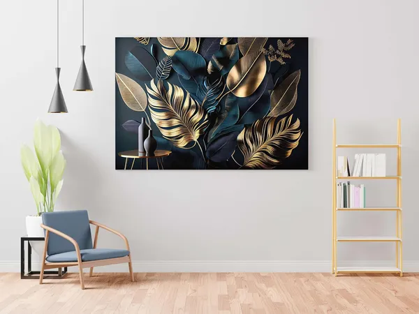 Multicolour_Flower_Paintings_For_Wall_Decoration_With_Frame_Canvas_Painting_For_Living_Room_Bedroom_Home_Office_&_Hotels_(34_Inch_X_22_Inch_Ch-Flw-Ldp42)