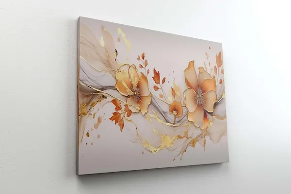 Multicolour_Flower_Paintings_For_Wall_Decoration_With_Frame_Canvas_Painting_For_Living_Room_Bedroom_Home_Office_&_Hotels_(34_Inch_X_22_Inch_Ch-Flw-Ldp46)