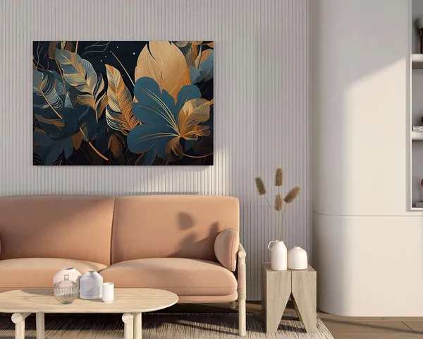 Multicolour_Flower_Paintings_For_Wall_Decoration_With_Frame_Canvas_Painting_For_Living_Room_Bedroom_Home_Office_&_Hotels_(34_Inch_X_22_Inch_Ch-Flw-Ldp51)