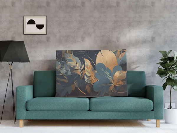 Multicolour_Flower_Paintings_For_Wall_Decoration_With_Frame_Canvas_Painting_For_Living_Room_Bedroom_Home_Office_&_Hotels_(34_Inch_X_22_Inch_Ch-Flw-Ldp51)