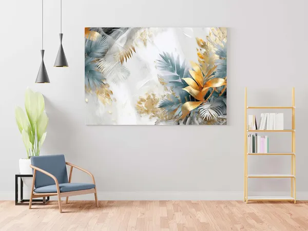 Multicolour_Flower_Paintings_For_Wall_Decoration_With_Frame_Canvas_Painting_For_Living_Room_Bedroom_Home_Office_&_Hotels_(34_Inch_X_22_Inch_Ch-Flw-Ldp58)