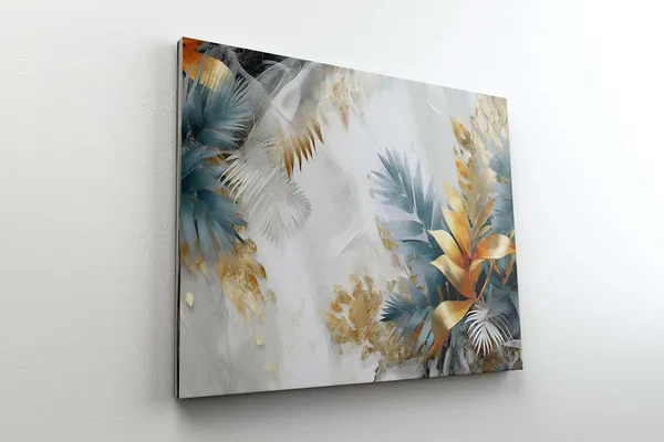 Multicolour_Flower_Paintings_For_Wall_Decoration_With_Frame_Canvas_Painting_For_Living_Room_Bedroom_Home_Office_&_Hotels_(34_Inch_X_22_Inch_Ch-Flw-Ldp58)