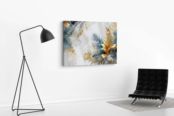 Multicolour_Flower_Paintings_For_Wall_Decoration_With_Frame_Canvas_Painting_For_Living_Room_Bedroom_Home_Office_&_Hotels_(34_Inch_X_22_Inch_Ch-Flw-Ldp58)