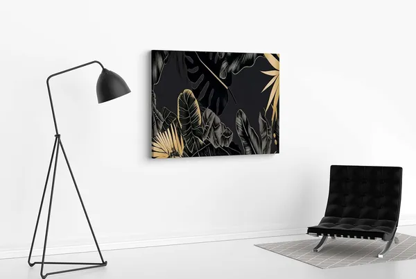 Multicolour_Flower_Paintings_For_Wall_Decoration_With_Frame_Canvas_Painting_For_Living_Room_Bedroom_Home_Office_&_Hotels_(34_Inch_X_22_Inch_Ch-Flw-Ldp62)