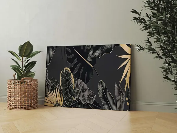 Multicolour_Flower_Paintings_For_Wall_Decoration_With_Frame_Canvas_Painting_For_Living_Room_Bedroom_Home_Office_&_Hotels_(34_Inch_X_22_Inch_Ch-Flw-Ldp62)