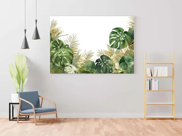 Multicolour_Flower_Paintings_For_Wall_Decoration_With_Frame_Canvas_Painting_For_Living_Room_Bedroom_Home_Office_&_Hotels_(34_Inch_X_22_Inch_Ch-Flw-Ldp63)