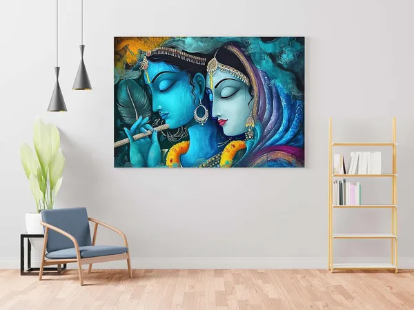 Multicolour_Radha_Krishna_Paintings_For_Wall_Decoration_With_Frame_Canvas_Painting_For_Living_Room_Bedroom_Home_Office_&_Hotels_(34_Inch_X_22_Inch_Ch-Rk-Ldp11)