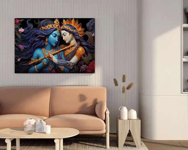 Multicolour_Radha_Krishna_Paintings_For_Wall_Decoration_With_Frame_Canvas_Painting_For_Living_Room_Bedroom_Home_Office_&_Hotels_(34_Inch_X_22_Inch_Ch-Rk-Ldp2)